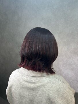 エクファ ヘア シェリル 草津 南草津店(ex-fa hair cherir) イメチェン/ホワイトブロンド/外ハネボブ/美髪/南草津