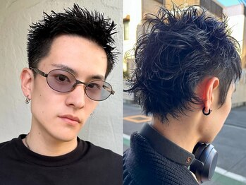 ザ ストラマ(THE STRAMA)の写真/”THE STRAMAメンズカット”エッジの効いたメンズショートが人気！ベーシックスタイルも１ランク上のヘアに