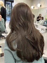 シティ(CITY) ラベンダーグレージュカラー 艶髪 レイヤーカット