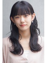 ストロー 小田原店(Straw) 愛されナチュラルパーマ×ぱっつん前髪