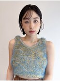 コンパクトボブ　タイトボブ　ミニボブ　耳かけボブ
