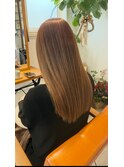 【amule hair eta】メテオカラー　艶ストレート