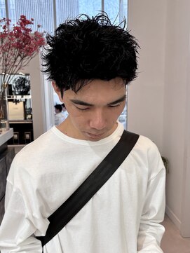 アルティファータ(artifata) スパイキーショート メンズショート ピンパーマ 刈り上げなし