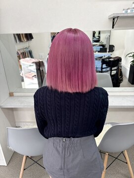 ミラージュ 市原(Miraju) ピンクカラー/フェイスフレーミング/グランマッシュ[市原]