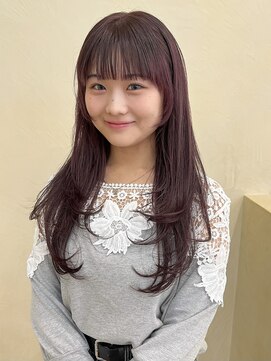 スニュウ(snuw) 【snuw_ayano】レイヤーカット/ピンクラベンダー