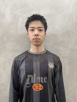 ソーコ 渋谷(SOCO) メンズカットメンズショートスパイキーショートピンパーマ渋谷