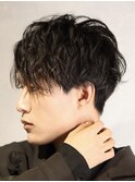 韓流系 ゆるウェーブマッシュ confidence -MEN'S HAIR-