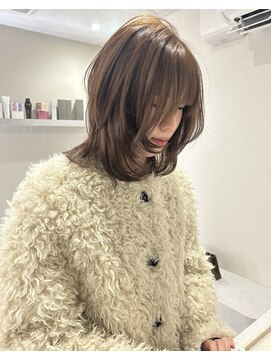 デディトゥ ルイール(dedyto luire) 札幌大通レイヤーカットハッシュカット髪質改善韓国ボブ顔周り