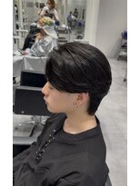 オーシャントーキョー 仙台(OCEAN TOKYO)&nbsp;フェザーショートニュアンスパーマセンターパートツーブロック