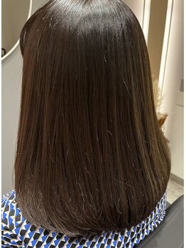 ヘアーデザイン ルポ(REPOS)の写真/髪質改善◎ダメージレスストレートで叶える、憧れのナチュラルストレートヘア☆