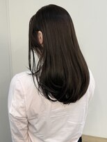 ジーナ 渋谷駅前(Zina) レイヤーカット×ラベンダーブラウン