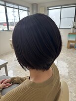 ウィズホワイトセカンド(with white second) ショートボブ