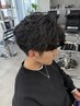 【メンズ限定☆】カット+パーマ＋トリートメント　￥12320