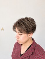 コトカ 千葉(KOTKA) デジタルパーマ/ワンホンレイヤー/ミルクティーブロンド/卵型