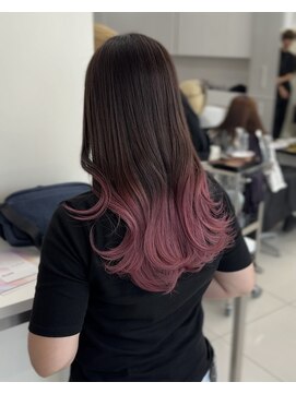 アライブ ハラジュク(ALIVE harajuku) グラデーションカラーバレイヤージュインナーカラー　ryota