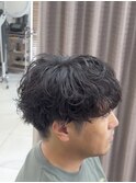強めシャドウパーマ