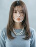 【NEW OPEN記念】 カット+リタッチカラー(白髪染め)+トリートメント ¥9600