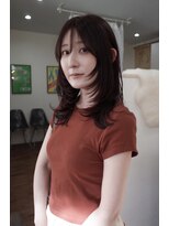 ムク(Muku)&nbsp;ワンカールで決まる、華やかレイヤー◎