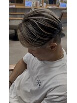 アンサ 城陽寺田店(ANSA)&nbsp;「メンズシャドールーツ×グレージュ」