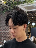 バーシャミ 博多(Baciami)&nbsp;面長さんにオススメ◎ルーズパーマセンターパート
