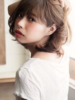 チョビー(Chobii)&nbsp;[chobii]973ゆるふわロング☆モテ髪パーマ☆フリンジバングYuki