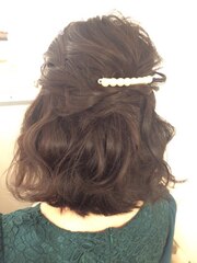 BOBスタイルの方でも簡単アレンジ