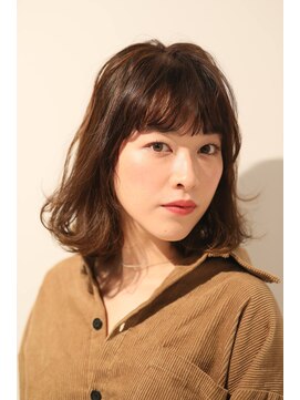 ソワン ドゥ ブレス フラン 東花園店(soin de brace Fran) 伸ばしかけにおすすめ長めボブ・ロブスタイル