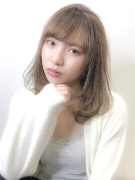 リノ 吉祥寺(Lino kichijoji) 大人可愛いミディアムレイヤー　Lino by U-REALM　相川