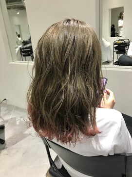 マリオ(mario) Wカラー×裾カラー