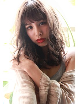 チョビー 銀座(chobii) グレージュ/デジタルパーマ/ゆるふわ/ひし形/透明感/高柳