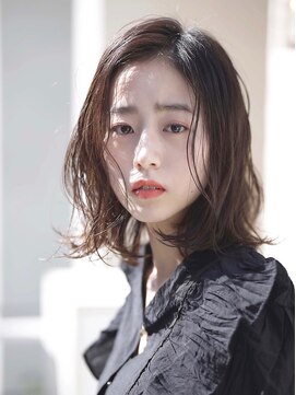 エムスラッシュ みなとみらい馬車道店(M SLASH) M.SLASH馬車道/アンニュイ/かき上げ/外ハネゆるふわくびれヘア