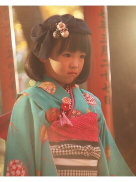 アルファーカット イチノハシ(ALPHACUT ichinohashi) 【七五三】ボブキュートスタイル