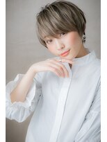 カバーヘア イヴ 戸頭店(COVER HAIR EVE)&nbsp;メッシュカラーニュアンスクールショート302Z戸頭10代20代30代!