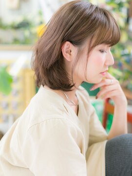 カバーヘア ブリス 川口(COVER HAIR bliss) ★斜めバングが大人可愛いＡラインボブレイヤー20代30代40代★7