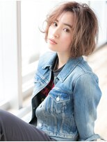 ロット 横浜(lot)&nbsp;ニュアンスウェーブボブ×似合わせカットショート[横浜駅]