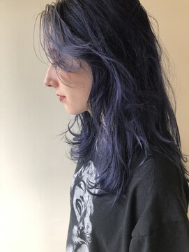 ナンバー デセオ 吉祥寺(N° deseo) インナーカラー イヤリングカラー グレージュ デザインカラー