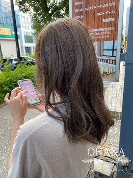 カルフール オハナ せんげん台西口店(Carrefour OHANA) イルミナカラー/トリートメント/ヘアカット/ベージュカラー