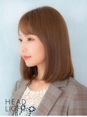 くるんと内巻き美髪ストレート