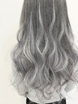 グロウ 大井町(grow) 《grow 大井町》ブリーチ×ホワイトグラデーション