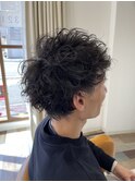 スパイラルパーマ