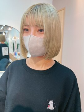 ロウバイレボ 柏(lou by revo) ショートボブ/ミニボブ/マッシュ/切りっぱなし/柏駅