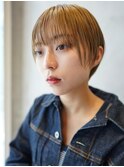 マッシュショート/ショートボブ/丸みショート