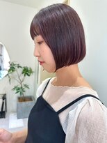 ワンレン＊ミニボブ＊パープル【ZinaCENTRAL】