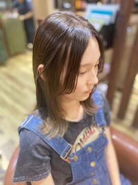 ヘアー キューブ フィール 都町店(hair cube feel) ナチュラルインナーカラー