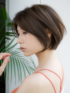 エインアンリー 表参道(AIN.ANLY.) 前髪なし大人ショートボブ20代30代40代【AIN.表参道】川原大地