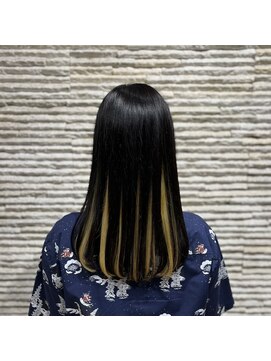 ビス ヘア アンド ビューティー 西新井店(Vis Hair＆Beauty) 20代30代大人可愛いダブルカラーブリーチイルミナカラー