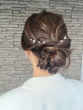 ハイバレーヘアーメゾン(HIGH VALLEY HAIRMAISON) ヘアセットお呼ばれヘアセットタイトアレンジポニテアレンジ