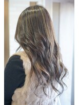 ムゥフ ヘアーアンドアイラッシュ(mouf hair&eyelash)&nbsp;【40・50代】白髪ぼかし×ハイライト  [40s/50s]