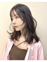 リンヘアーバイギフト 表参道(RIN hair by GIFT) フェイスレイヤー　レイヤーカット　大人かわいい　美髪