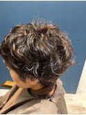 クセ毛風パーマ